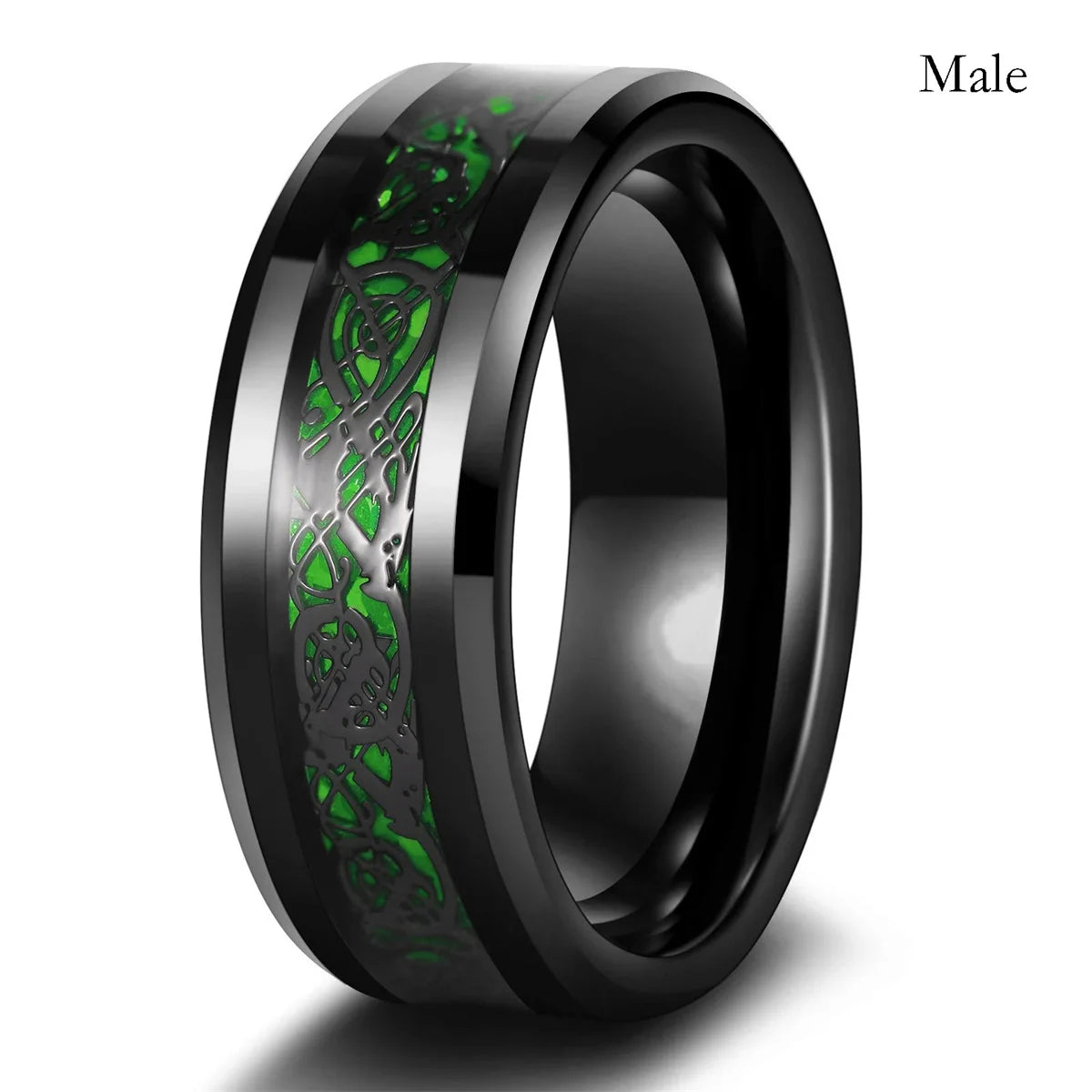 EGO emerald green bonds ring jewelry