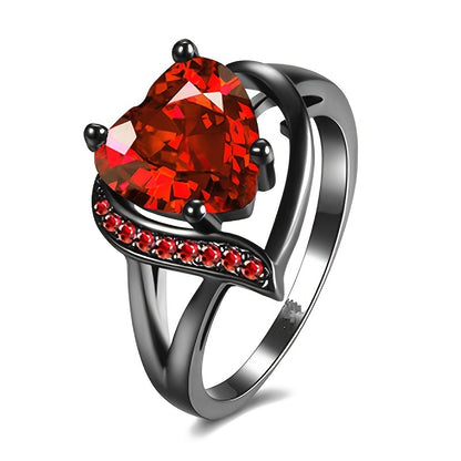 EGO red dragon bonds rings jewelry 
